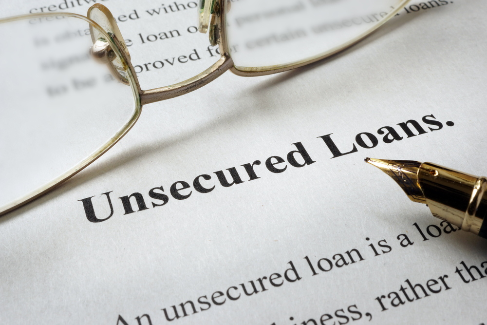 Is a small business loan secured or unsecured?
